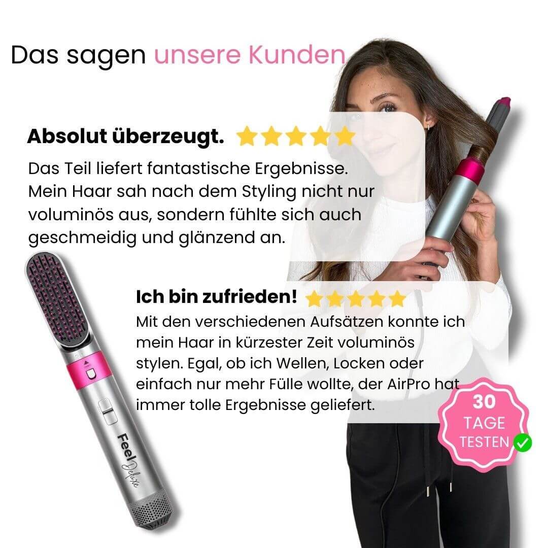 AirPro 5 in 1 Hairstyler - Nr.1 Dyson Alternative